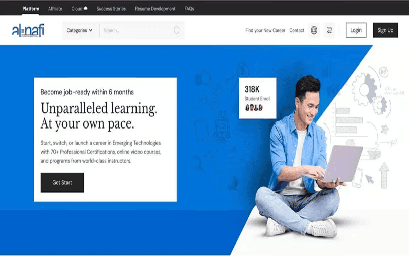 Alnafi — Online Learning Platform