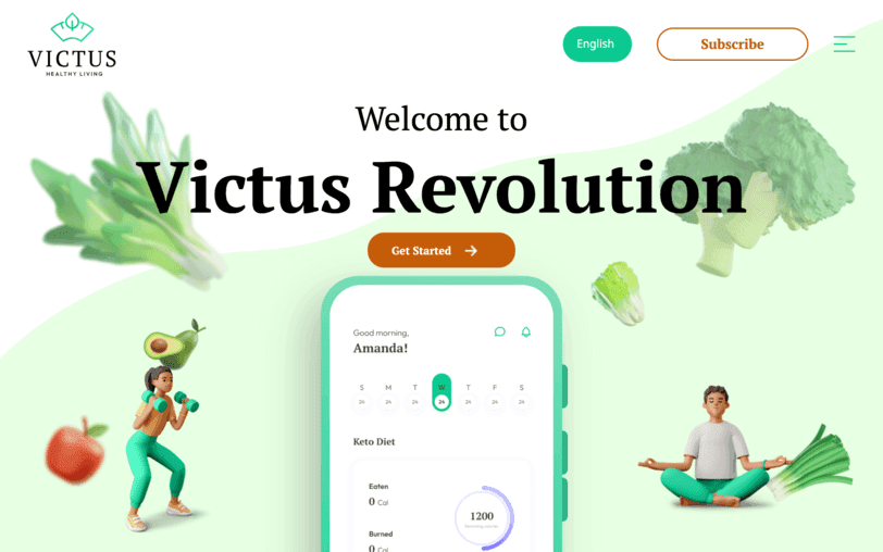 Victus — Digital Health & Wellness Platform