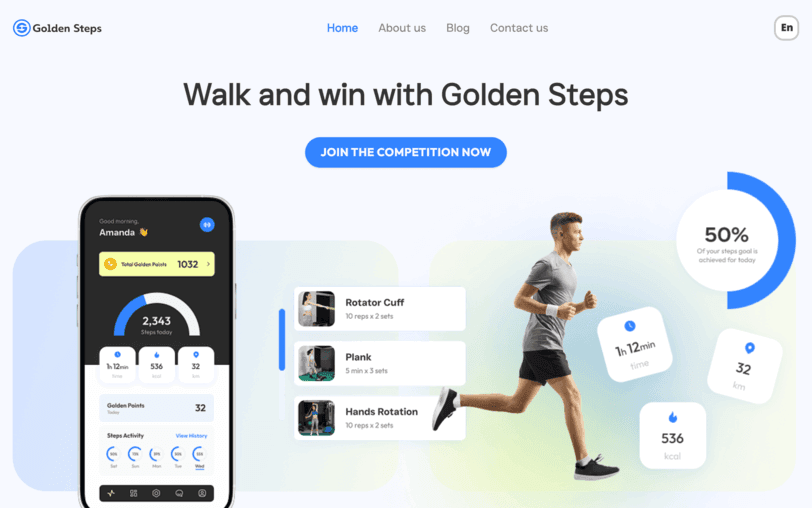 GoldenSteps — Subscription Onboarding Experience