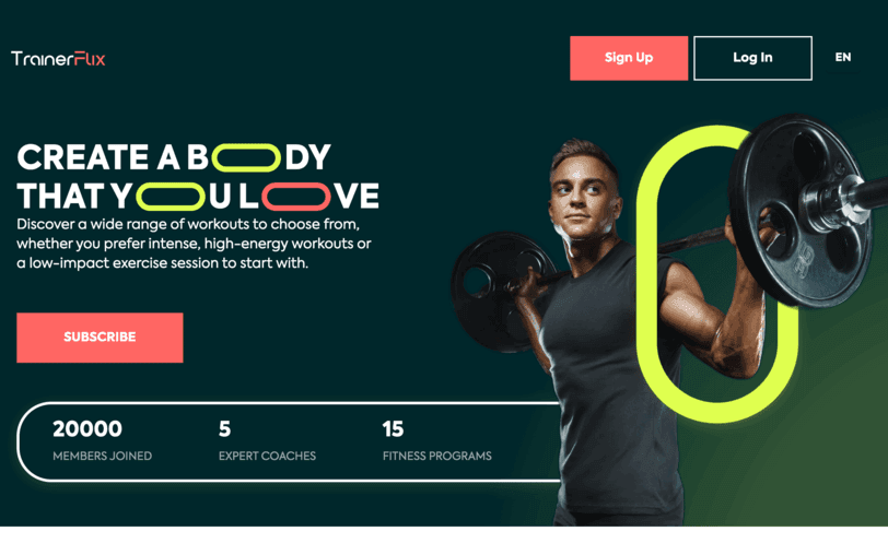 TrainerFlix — Online Training Platform